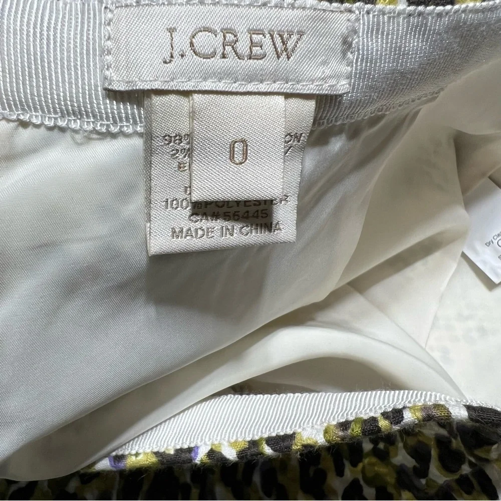J Crew S‎ Animal Print Pencil Skirt - Picture 3 of 5